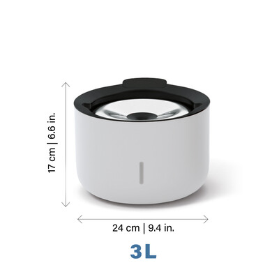Zeus Oasis Trinkbrunnen für Hunde 3L oder 6L Volumen