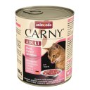 Carny Adult Katzenfutter Rind, Pute + Shrimps 6x800g
