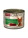 Carny Kitten Katzenfutter Rind & Huhn & Kaninchen 6x200g