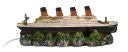 Aqua Della Titanic Schiffswrack Aquarium Deko 39x11x14cm