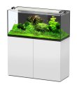 Aquatlantis AquaView 120 mit Unterschrank 120x50x55cm, 330L/278L, weiß
