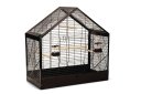 Beeztees Vogelkäfig Yara Metall 71 x 35 x 70 cm, schwarz