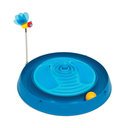 Catit Play-n-Scratch mit Biene 3in1 blau - mit Massagebürste