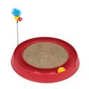 Catit Play-n-Scratch mit Biene 3in1 rot - mit Kratzpappe