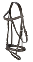 Covalliero Trensenzaum Standard Leder Shetty, braun