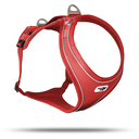 Curli Belka Comfort Geschirr Halsumfang max. 38 cm, Brustumfang 46-62 cm, rot