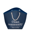 Katzenhöhle Laundry Bag blau