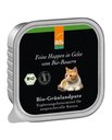 defu Katzenfutter Bio-Grünlandpute - Feine Happen in Gelee 16 x 100 g