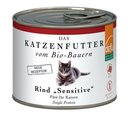 defu Katzenfutter Rind Sensitive Pâté 12 x 200 g