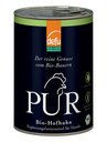 PUR Bio Hundefutter Nassfutter 12 x 400 g, Hofhuhn
