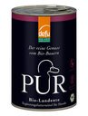 PUR Bio Hundefutter Nassfutter 12 x 400 g, Landente