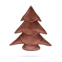 Weihnachtliches Hundespielzeug aus Samt Weihnachtsbaum, 27x5x28 cm, rosa