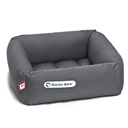 Doctor Bark Hundebett XS: 50x45x12 cm, grau
