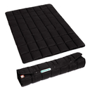 Doctor Bark Hundedecke Portable ca. 70x100cm gerollt: 15x70 cm, schwarz