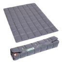 Doctor Bark Hundedecke Portable ca. 70x100cm gerollt: 15x70 cm, grau