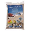 Brauner Muschelsand für Vögel 5kg