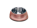 Edelstahl Kunststoff Napf DIVA CLEAR 17,5 cm 0,5 ltr., rot
