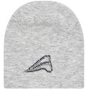 Beanie Luxury Glitzer grey melange