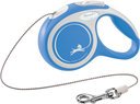 flexi New Comfort Seil Rollleine XS: 3 m, blau,bis zu 8kg
