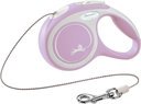 flexi New Comfort Seil Rollleine XS: 3 m, rosa, bis zu 8kg