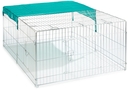 Kerbl Freilaufgehege mit Sonnenschutz 144x112x60cm