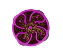 Fun Feeder Slo-Bowl Anti Schling Hundenapf Medium, Pink, 24 x 21,5 x 4,5 cm