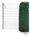 Geflügelnetz PoultryNet grün elektrifizierbar Länge 15 m, Höhe 106 cm, Doppelspitze
