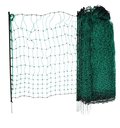 Geflügelnetz PoultryNet grün elektrifizierbar Länge 25 m, Höhe 112 cm, Einzelspitze
