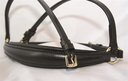 Hans Melzer Reit Halfter standard Hannoversch Gr. COB - schwarz/messing Beschläge