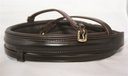 Hans Melzer Reithalfter standard englisch kombiniert Gr. COB - braun/messing