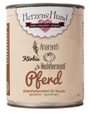 Herzenshund Bio Hundefutter Pferd mit Kürbis 6x800g