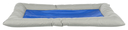 Hunde Kühlkissen mit Rand Cool Dreamer 75 × 50 cm, grau/blau