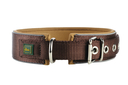 Hunter Halsband Neopren Reflect M, 39-46 cm, 45 mm, braun/caramel
