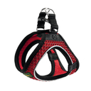 HUNTER Hundegeschirr Hilo Comfort Mesh rot, XXS, Hals 26-30 cm, Bauch 31-33 cm