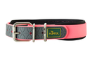 Hunter Hundehalsband Convenience New Comfort S: 27-35 cm, 20 mm, neonpink