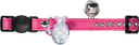 Hunter Katzenhalsband Strass Modern Art Luxus pink
