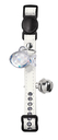 Hunter Katzenhalsband Strass Modern Art Luxus weiß