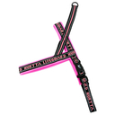 Hurtta Lifeguard Norweger Geschirr 110: pink, Brust 90-110 cm, Hals 86 cm