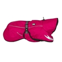 HURTTA Torrent Regenmantel für Hunde 20 cm Rückenlänge, 32 cm Halsumfang, 30 - 45 cm Brustumfang, kirsche