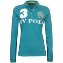 Poloshirt Favouritas Eques lange Ärmel Gr. XS - lago blue