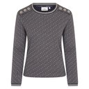 Sweater Coco Gr. 36 - cool grey melange