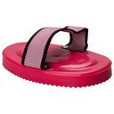 Striegel Kunststoff mit Handschlaufe rose-black