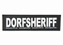 Julius K9 Klettlogos Klettsticker S klein DORFSHERIFF