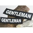 Julius K9 Logo Klettsticker groß G-L GENTLEMAN