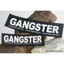 Julius K9 Logo Klettsticker groß G-L GANGSTER