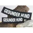 Julius K9 Logo Klettsticker groß G-L GESUNDER HUND