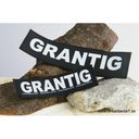 Julius K9 Logo Klettsticker groß G-L GRANTIG