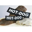 Julius K9 Logo Klettsticker groß G-L HOT DOG