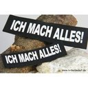 Julius K9 Logo Klettsticker groß G-L ICH MACH ALLES