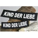 Julius K9 Logo Klettsticker groß G-L KIND DER LIEBE